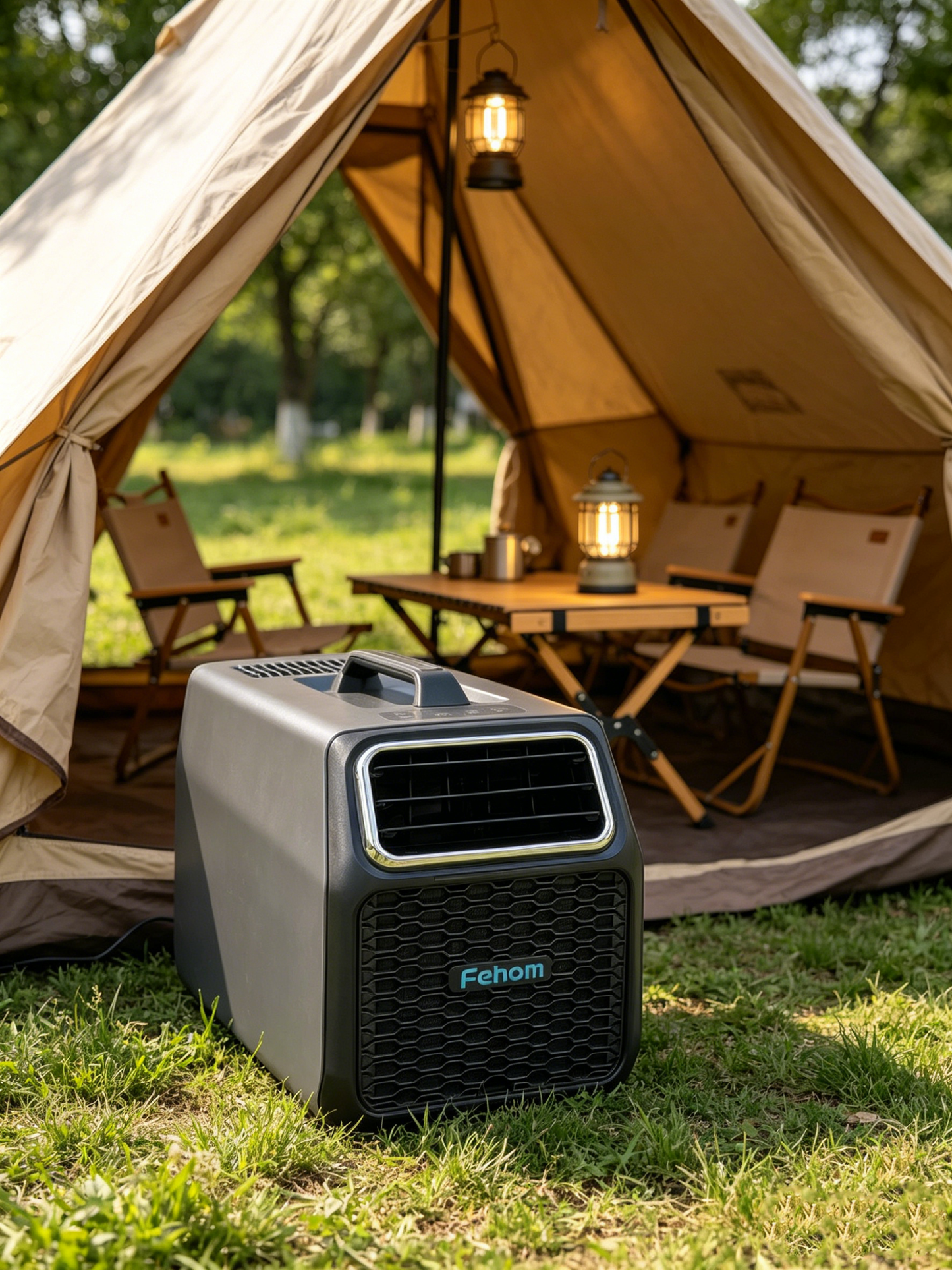 Fehom Portable Camping Air Conditioner – 5000 BTU Windowless AC