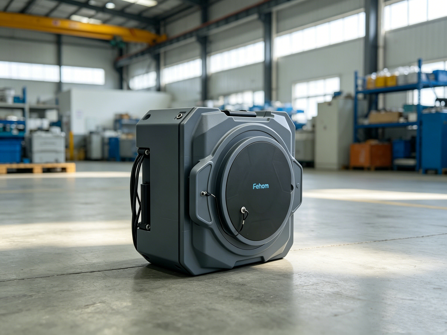 Fehom Industrial Air Scrubber – Stackable 3-Stage Filtration System