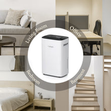 Load image into Gallery viewer, 4500 Sq. Ft Dehumidifier with Drain Hose - Ideal for Bedrooms, Basements, Bathrooms, and Laundry Rooms - with Digital Control Panel, 24 Hr Timer, and Front Humidity Display (Model: PD08F )
